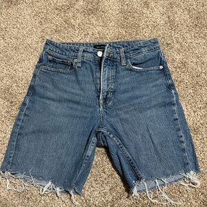 Blue Denim Ankle Jeans